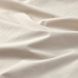 IKEA ANGSLILJA Чохол на ковдру та наволочка, світло-сіро-бежевий, 150x200/50x60 см 10490767 фото 12