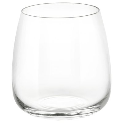 IKEA DYRGRIP Склянка, безбарвне скло, 360 мл 40309304 фото