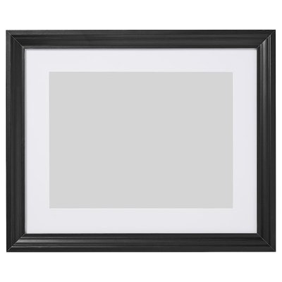 IKEA EDSBRUK Рамка, підфарбована в чорний колір, 40x50 см 30427628 фото
