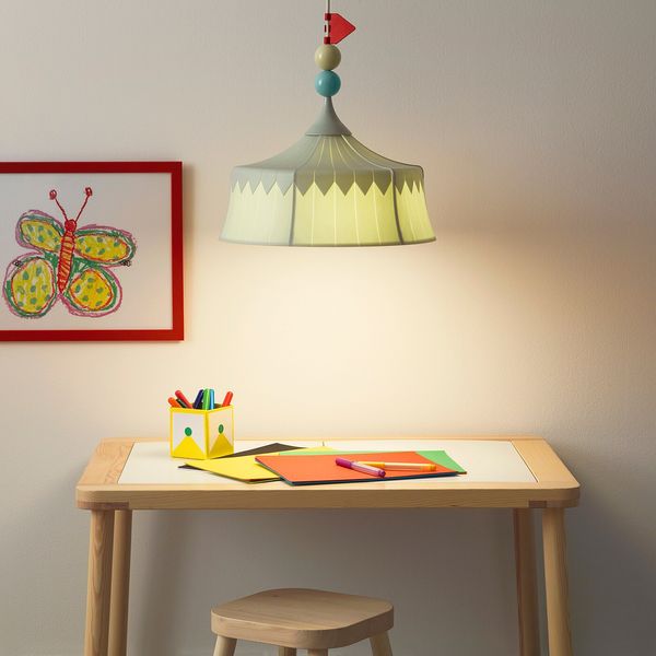 IKEA TROLLBO Підвісна лампа, світло-зелена 80346875 фото