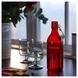 IKEA VINTERFINT Пляшка з ковпачком, червоне скло, 0.5 л 60552338 фото 2