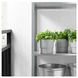 IKEA NYPON Горщик для квітів, для внутрішнього/зовнішнього використання, сірий, 12 см. 40395617 фото 4