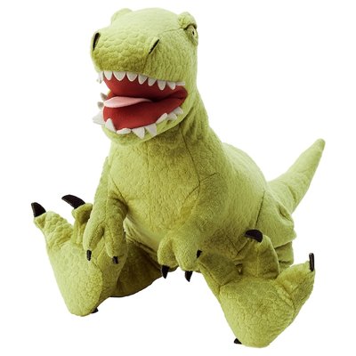 IKEA JATTELIK Іграшковий динозавр/тиранозавр Рекс, 44 см 90471171 фото