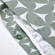 IKEA ANGSNEJLIKA Покривало на ковдру та 2 наволочки, сіро-зелені, 200x200/50x60 см 60541076 фото 3