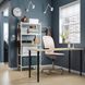 IKEA MITTCIRKEL / OLOV Стіл, ефект живої сосни/чорний, 140x60 см 99508759 фото 4