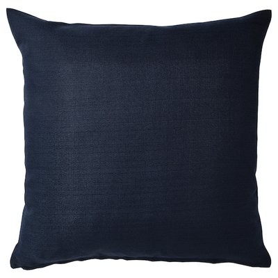 IKEA MAJBRAKEN Чехол для подушки, черно-синий, 50x50 см 70495234 фото