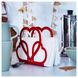 IKEA VINTERFINT Серветниця, червоного кольору у формі серця 30528825 фото 2