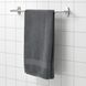 IKEA FREDRIKSJON Рушник для купання, темно-сірий, 70x140 см 50496705 фото 4