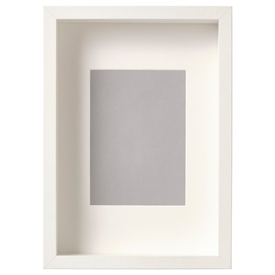 IKEA SANNAHED Рамка, біла, 21x30 см 50459114 фото