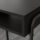 IKEA SETSKOG Нічний столик, чорний, 45x35 см 70338041 фото 5