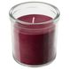 IKEA STORTSKON Ароматична свічка у склі, ягоди/червона, 40 годин 90502182 фото 1