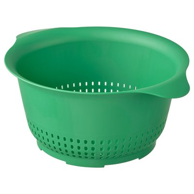 IKEA UPPFYLLD Друшляк, яскраво-зелений, 24 см 60521945 фото