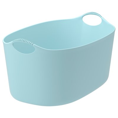 IKEA TORKIS Flexi кошик для прання внутрішнього/зовнішнього використання, синій, 35 л 80339224 фото