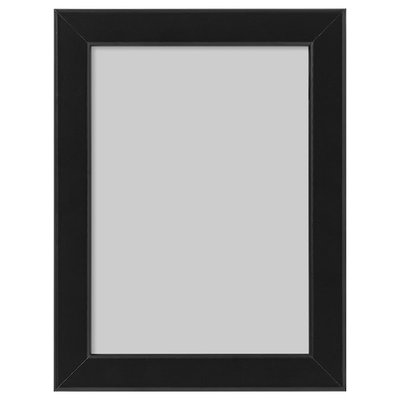 IKEA FISKBO Рамка, чорна, 13x18 см 90300358 фото