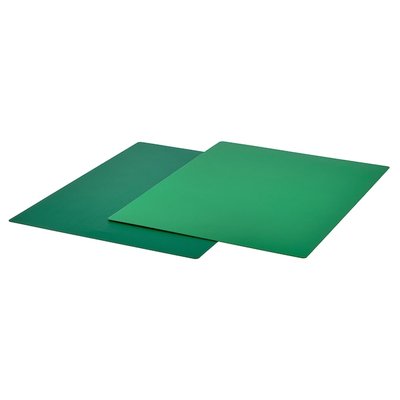 IKEA FINFORDELA Просто передайте дані: дошка для нарізання, гнучка, зелена/яскраво-зелена, 28x36 см. 40559680 фото