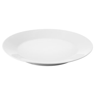 IKEA 365+ Тарілка, біла, 20 см 80258944 фото