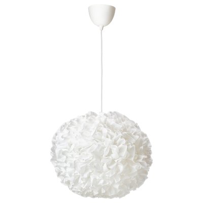 IKEA VINDKAST Підвісна лампа, біла, 50 см 20450520 фото