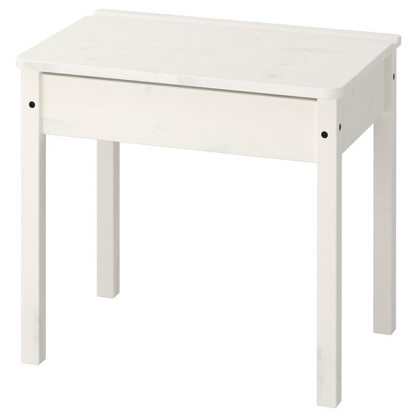 IKEA SUNDVIK Письмовий стіл для дитини, білий, 60x45 см 40201737 фото