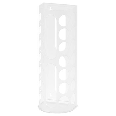 IKEA VARIERA Контейнер для пластикових пакетів, білий 80010222 фото