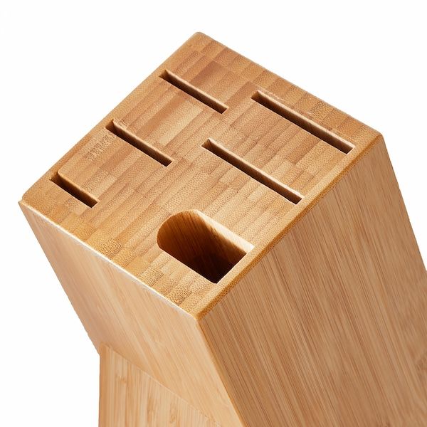 IKEA HYVLA Блок для ножей, бамбук 30293898 фото