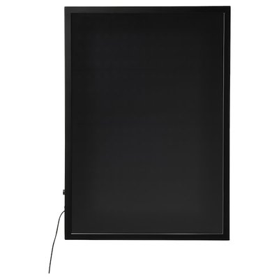 IKEA OBEGRANSAD Світильник настінний LED, чорний 00526248 фото