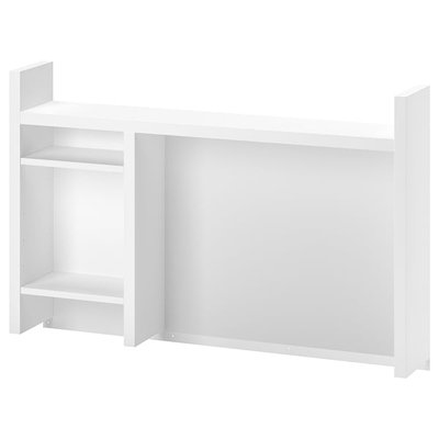 IKEA MICKE Надставка на стіл, білий, 105x65 см 90180025 фото