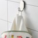 IKEA DROMSLOTT Дитячий рушник з капюшоном, візерунок з цуценятами/білий, 60х125 см 90526376 фото 4