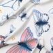IKEA SANGLARKA Штора з зав'язками, 2 шт., метелик/білий синій, 120x300 см 10427021 фото 4