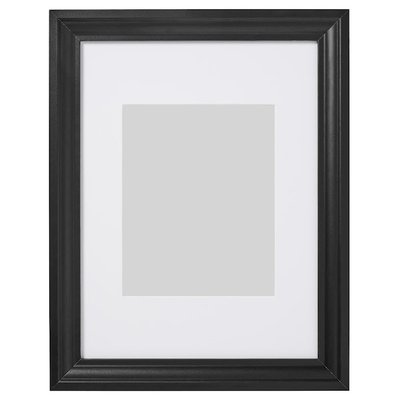 IKEA EDSBRUK Рамка, пофарбована в чорний колір, 30x40 см 20427624 фото