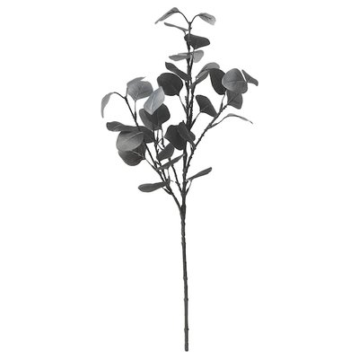 IKEA KUSTFYR Штучний листок, евкаліпт/чорний, 65 см 10561019 фото