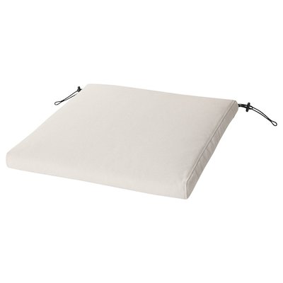 IKEA FROSON/DUVHOLMEN Сиденье-подушка для садового стула, бежевый, 50x50 см 89291326 фото