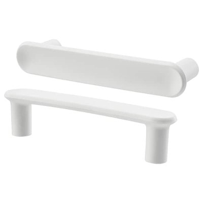 IKEA GUBBARP Ручка, біла, 116 мм 00336432 фото