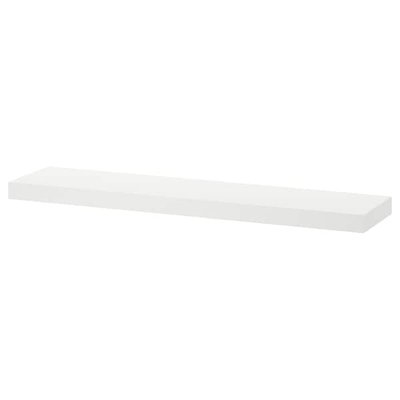 IKEA LACK Полиця настінна, біла, 110x26 см 90282180 фото
