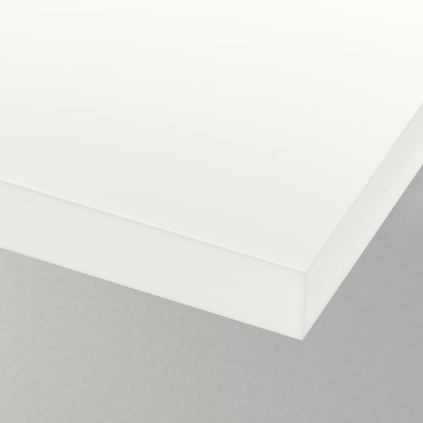 IKEA LACK Полиця настінна, біла, 110x26 см 90282180 фото