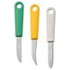 IKEA UPPFYLLD Набор ножей для чистки, 3 шт., разные цвета 50521941 фото 1