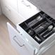 IKEA UPPDATERA Регульований органайзер в шухляду, сірий, 40 см 50544179 фото 3