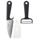 IKEA SMABIT Нож и очиститель, черный/белый 40286406 фото 1
