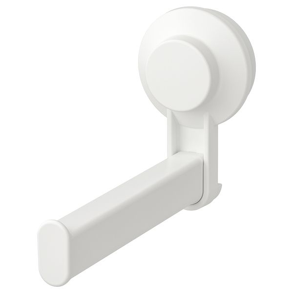 IKEA TISKEN Тримач для паперу з присоскою, білий 40381291 фото