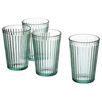 IKEA VARDAGEN Склянка, світло бірюзовий, 310 мл 30567591 фото