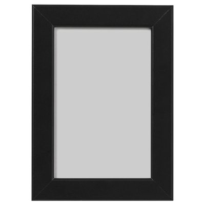 IKEA FISKBO Рамка, чорна, 10x15 см 00300353 фото
