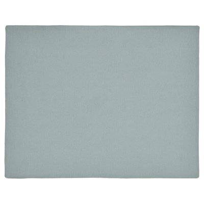 IKEA NISSOGA Підкладка, білий/світло-блакитний, 45x35 см 30555055 фото