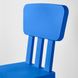 IKEA MAMMUT Дитяче стільчик, для внутрішнього/зовнішнього використання/синій 60365346 фото 1