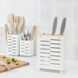 IKEA AVSTEG Тримач для ножа, бамбук/білий, 23 см 10531683 фото 6