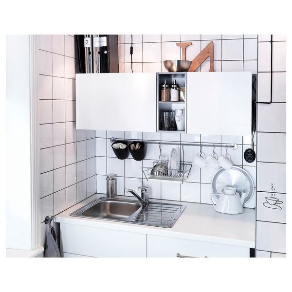 IKEA SUNDSVIK Кухонний змішувач, хром 80031861 фото