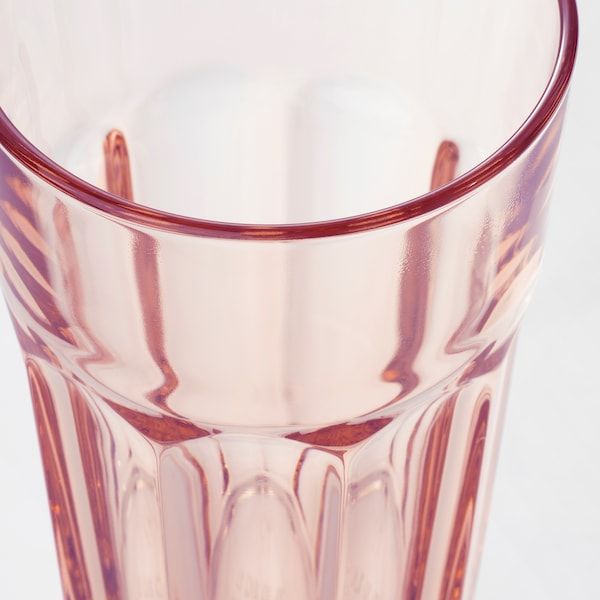 IKEA POKAL Склянка, рожевий, 350 мл 10417710 фото