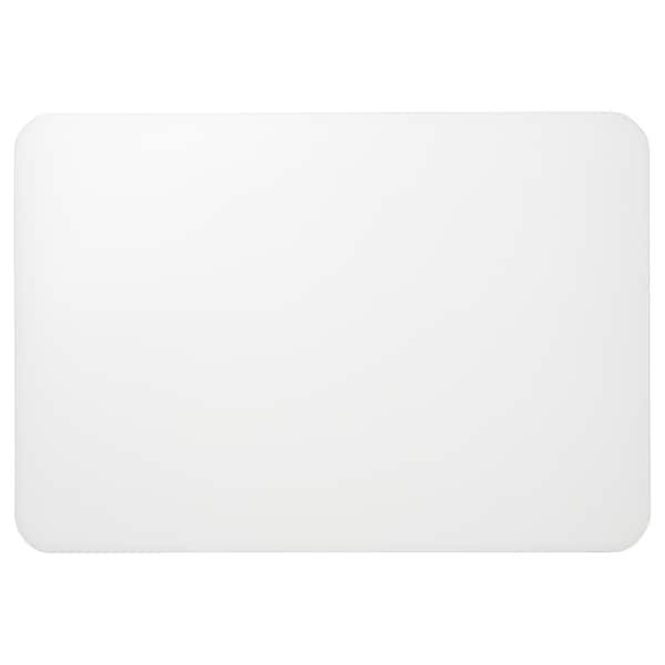 IKEA PLOJA Підкладка на стіл, білий/прозорий, 65x45 см 10520892 фото