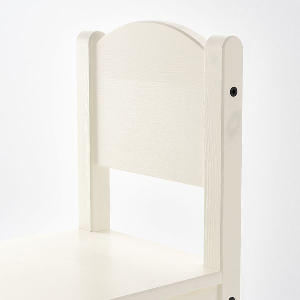 IKEA SUNDVIK Дитяче стільчик, білий 60196358 фото