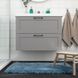 IKEA ALMTJARN Килимок для ванної кімнати, синій, 60x90 см 20545199 фото 4