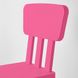 IKEA MAMMUT Дитяче крісло, для внутрішнього/зовнішнього використання/рожеве 80382321 фото 4