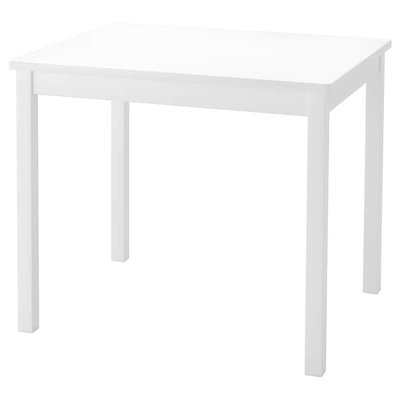 IKEA KRITTER Дитячий столик, білий, 59x50 см 40153859 фото